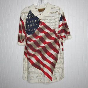 ClearWater Outfitters Independence Day Flag Shirt